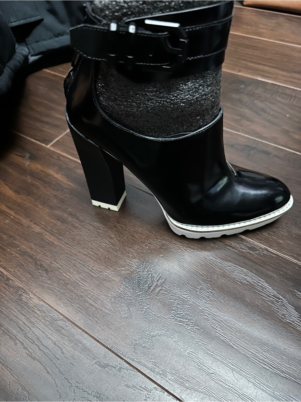 Kenneth Cole Black Ankle Boot(Otto)